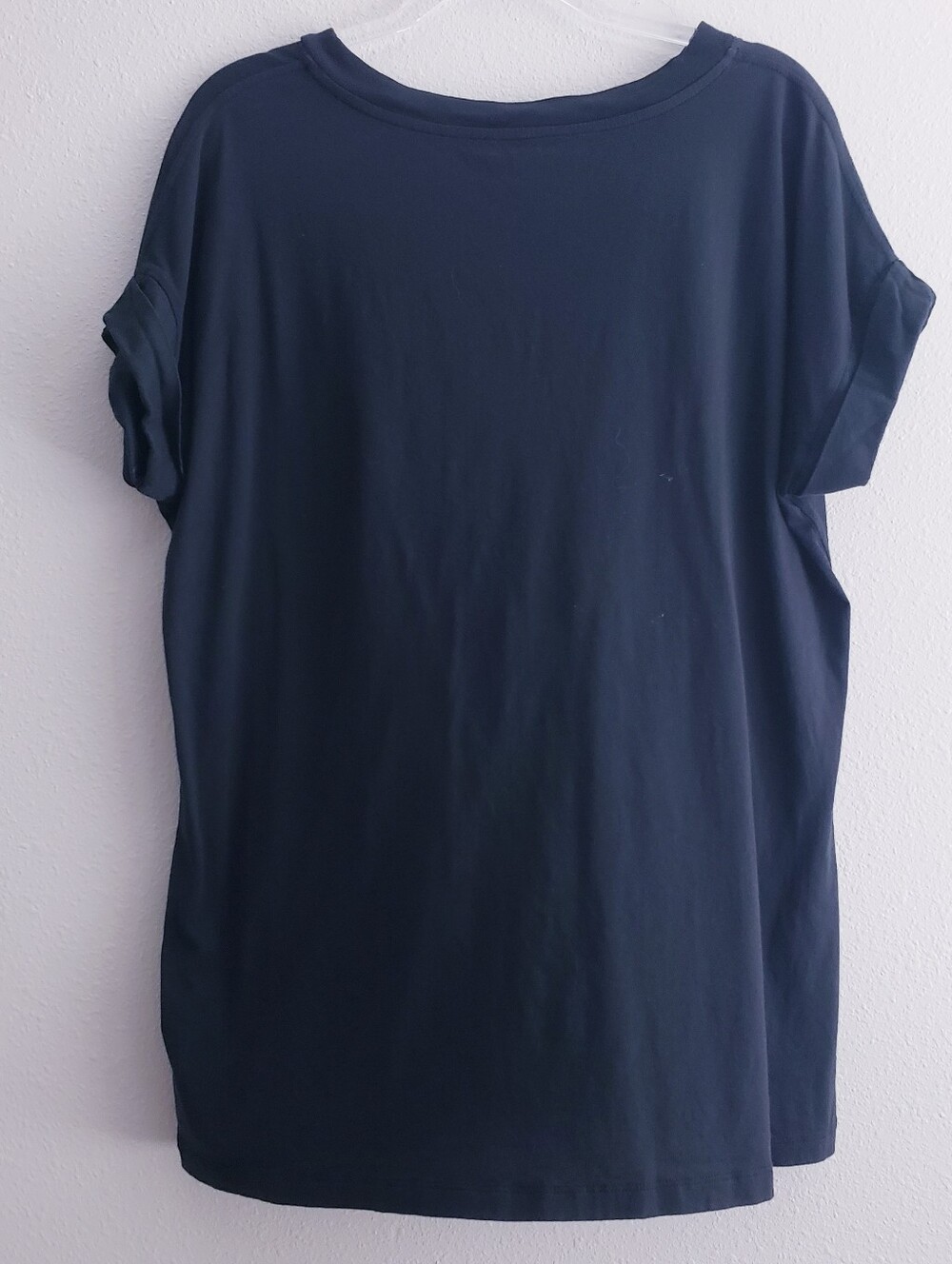 All Saints Staple Black Short Sleeve Tee Shirt - Picture 3 of 5